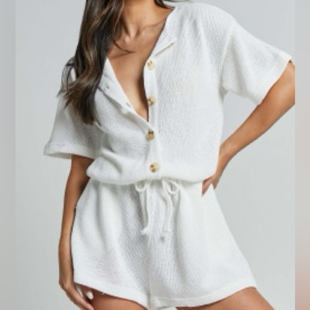Off-white Knit Romper